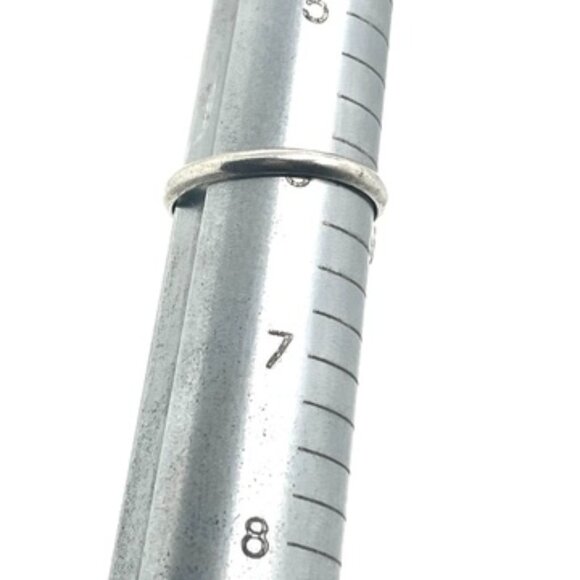 VINTAGE MEXICAN STERLING SILVER DOME RING TAXCO STYLE ROPE BORDER SZ 6 - Picture 11 of 16